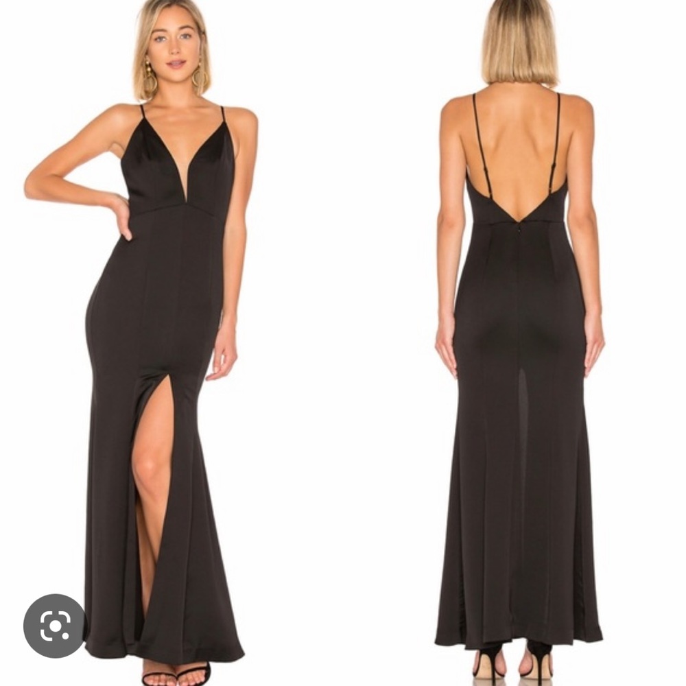 NEW NBD Trent Gown Black S